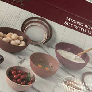 Mixing Bowl Set with Lids 10 Piece Set
